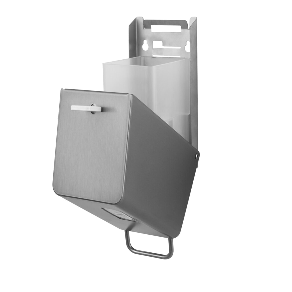 N° de l'image du produit 3 : Distributeur de savon et de désinfectant Air-Wolf pour 250 ml en acier inoxydable brossé