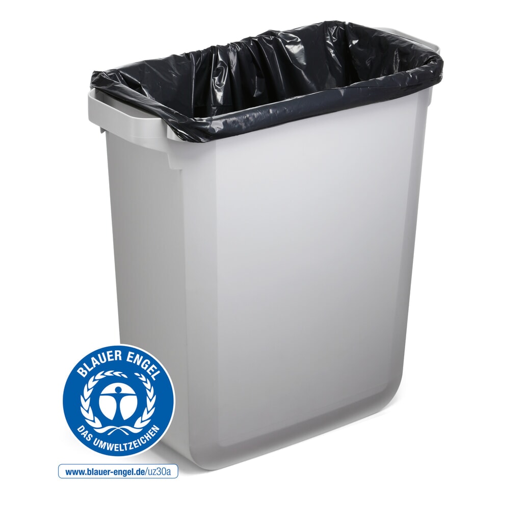 DURABLE Conteneur à déchets DURABIN® ECO 60L avec couvercle, gris N° de l'image du produit 8 : DURABLE Conteneur à déchets DURABIN® ECO 60L avec couvercle, gris