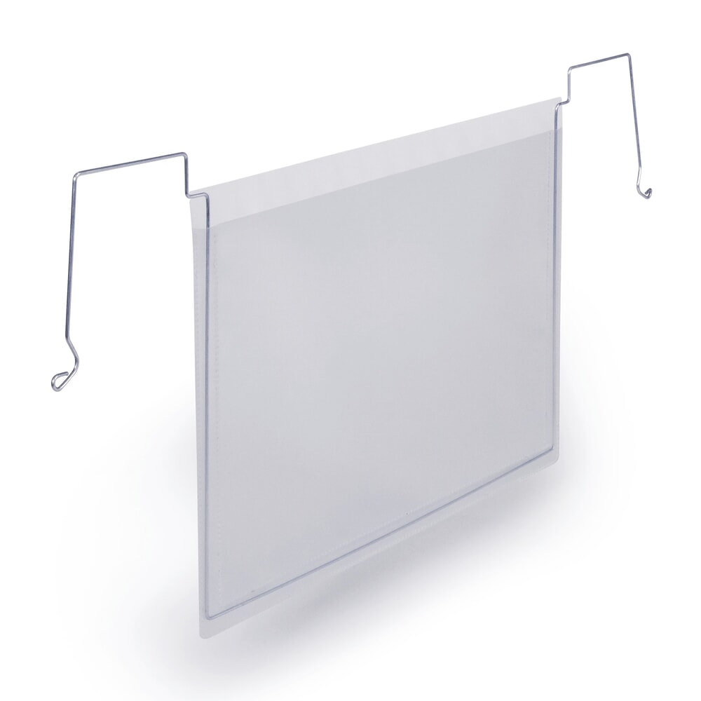 Illustration du produit: DURABLE porte-documents avec pinces métalliques, DIN A5 paysage, ouverte