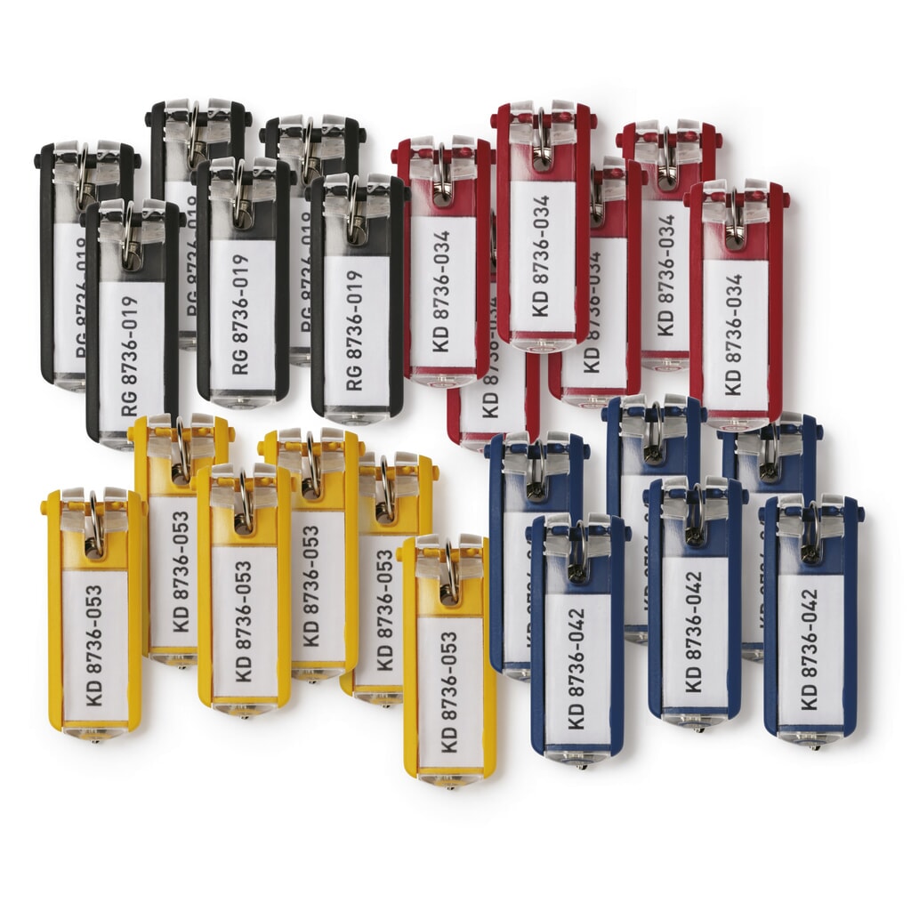 Illustration du produit: Porte-clés DURABLE KEY CLIP, emballage en vrac, 1 s. de 24 p.