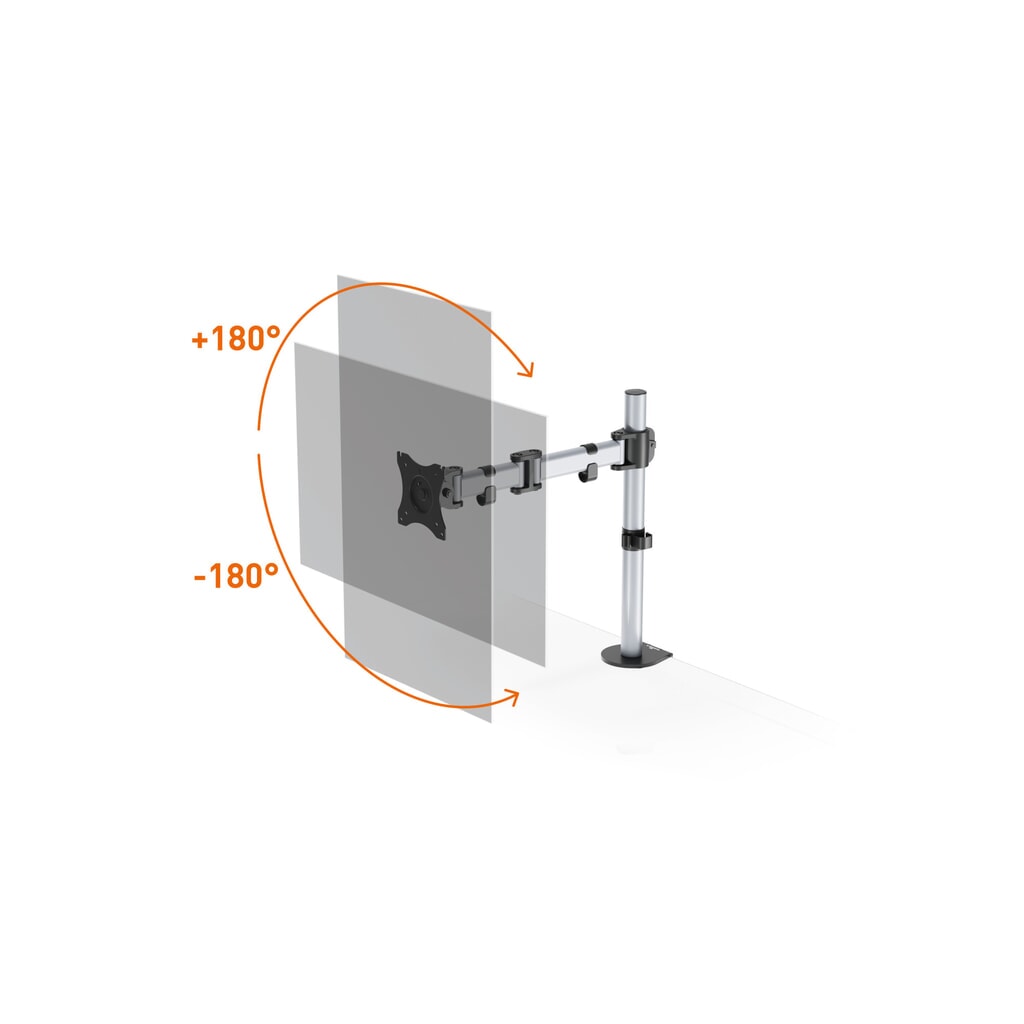 DURABLE Support d’écran SELECT pour 1 écran, fixation sur table N° de l'image du produit 5 : DURABLE Support d’écran SELECT pour 1 écran, fixation sur table