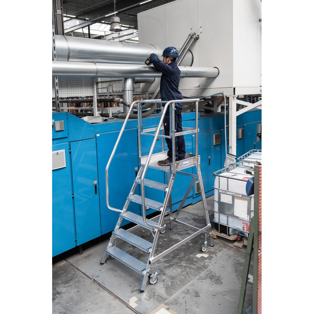 N° de l'image du produit 4 : Barrière de passage pour échelles à plate-forme KRAUSE® STABILO