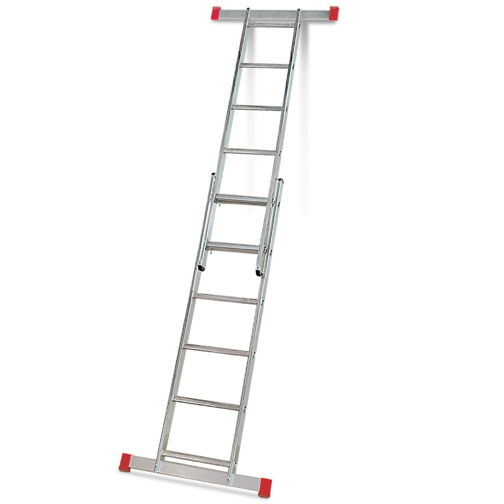 Échafaudage à échelle HEMMDAL en aluminium 3-en-1, capacité de charge 135 kg N° de l'image du produit 2 : Échafaudage à échelle HEMMDAL en aluminium 3-en-1, capacité de charge 135 kg