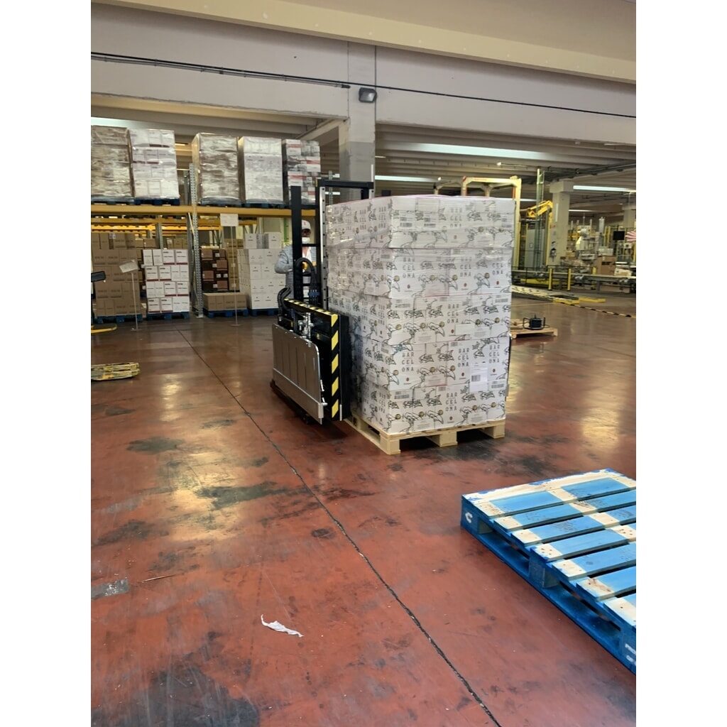 N° de l'image du produit 7 : Échangeur de palettes mobile, sans basculement, rotation, ni retournement, ouverture 522, 1 213, capacité de charge 1 000 kg