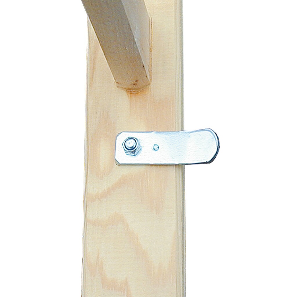 N° de l'image du produit 3 : Échelle à barreaux en bois KRAUSE®, accessible des deux côtés, hauteur déployée 0,50 m