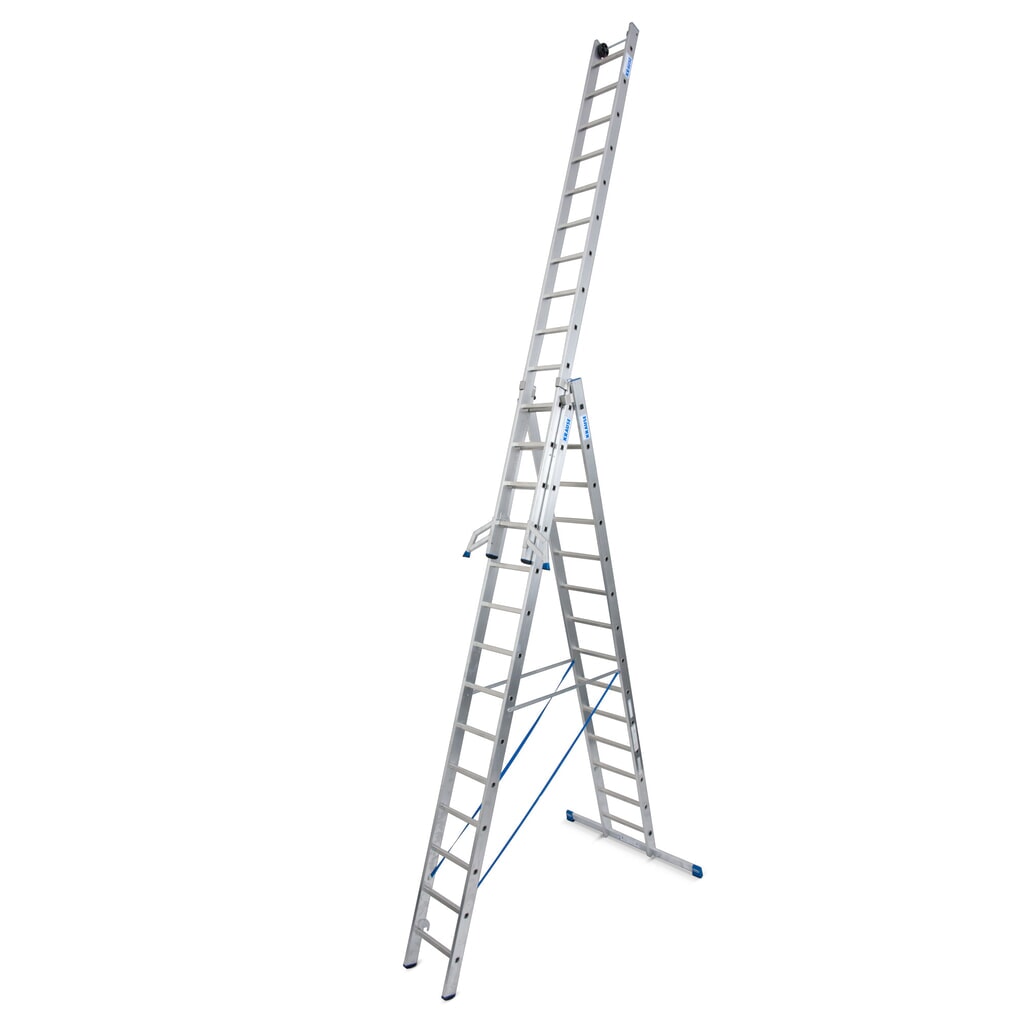 Illustration du produit: Échelle polyvalente KRAUSE®, en 3 parties, longueur totale 10,25 m