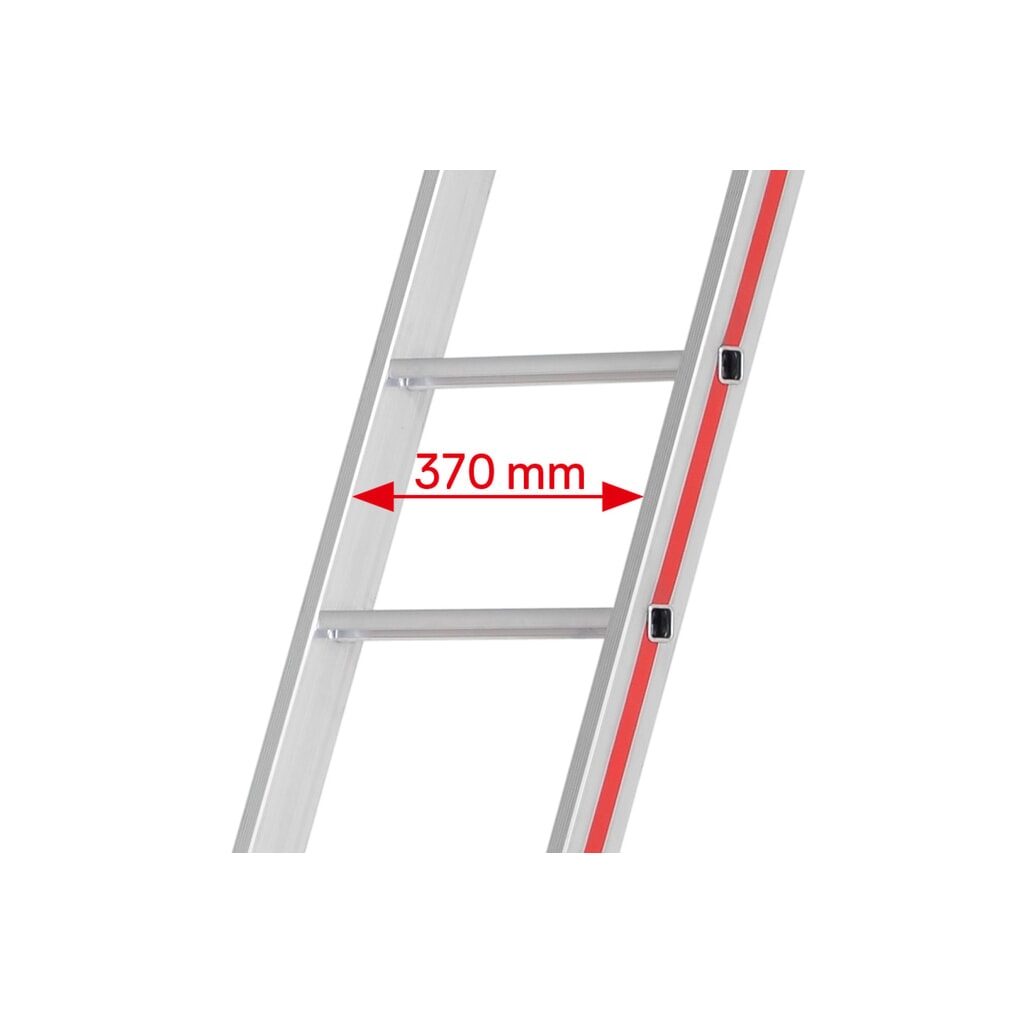 N° de l'image du produit 6 : Échelle simple à marches HYMER, 6 marches, longueur 1,72 m