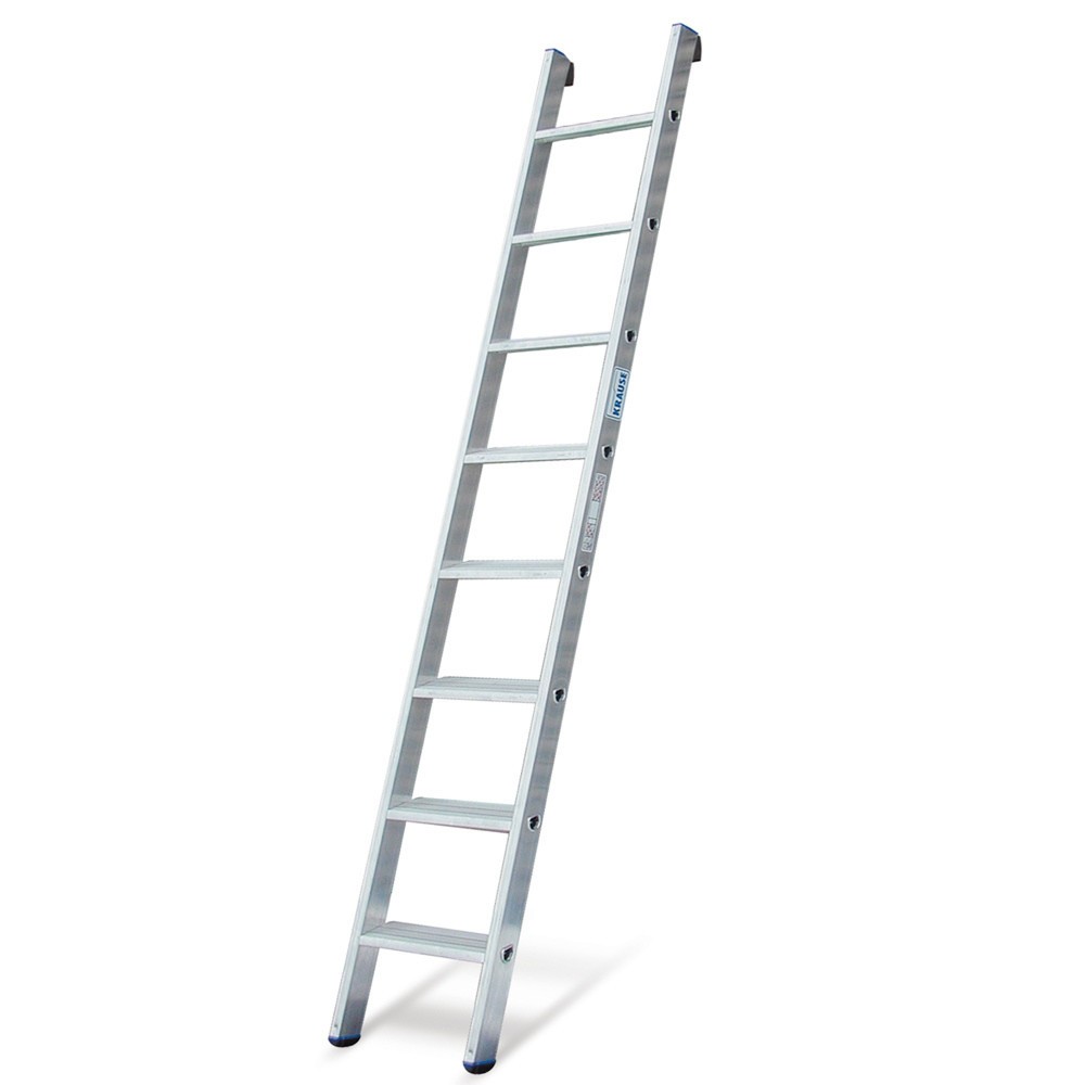 Illustration du produit: Échelle simple à marches KRAUSE® avec appui antidérapant, hauteur déployée 0,70 m