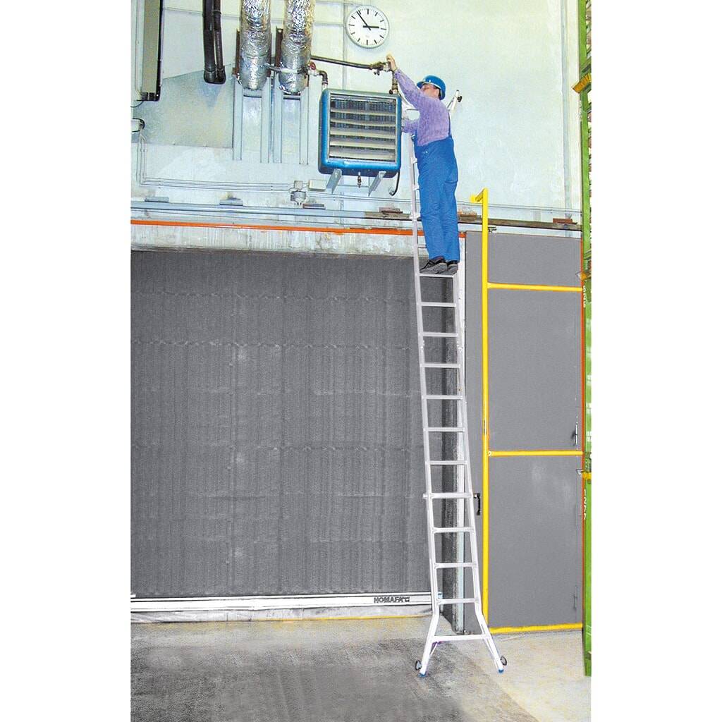 Échelle télescopique articulée KRAUSE® avec 4 rallonges intégrées, longueur max. 4,20 m N° de l'image du produit 6 : Échelle télescopique articulée KRAUSE® avec 4 rallonges intégrées, longueur max. 4,20 m