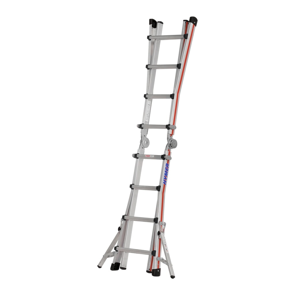 Échelle télescopique TELESTEP HYMER, longueur totale 5,14 m, 4 x 5 échelons N° de l'image du produit 2 : Échelle télescopique TELESTEP HYMER, longueur totale 5,14 m, 4 x 5 échelons