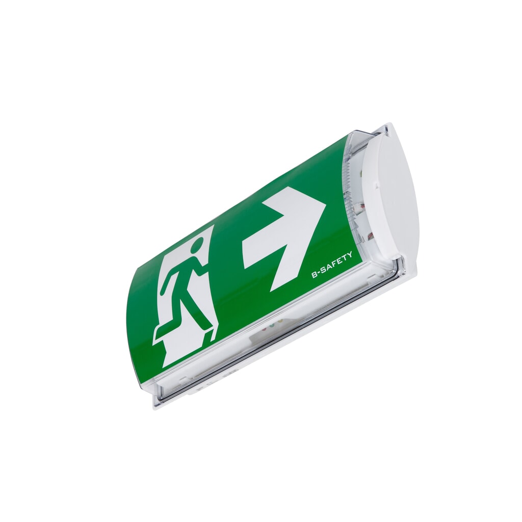 Éclairage de sécurité à pictogramme B-Safety FROST-LUX STANDARD, résistant au gel, avec fonction AUTOTEST, montage mural Illustration du produit: Éclairage de sécurité à pictogramme B-Safety FROST-LUX STANDARD, résistant au gel, avec fonction AUTOTEST, montage mural