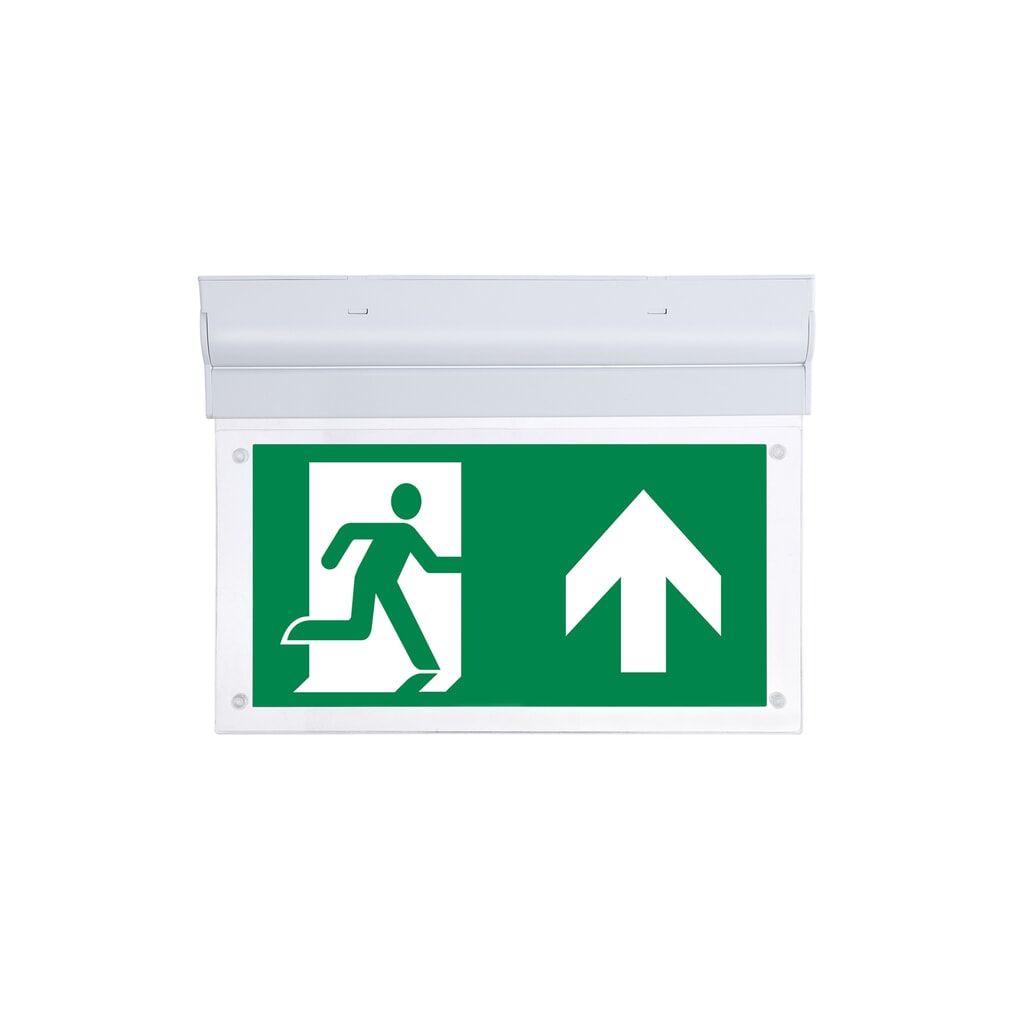 Éclairage de sécurité à pictogramme B-Safety L-LUX STANDARD ECO, avec fonction de test manuel Illustration du produit: Éclairage de sécurité à pictogramme B-Safety L-LUX STANDARD ECO, avec fonction de test manuel