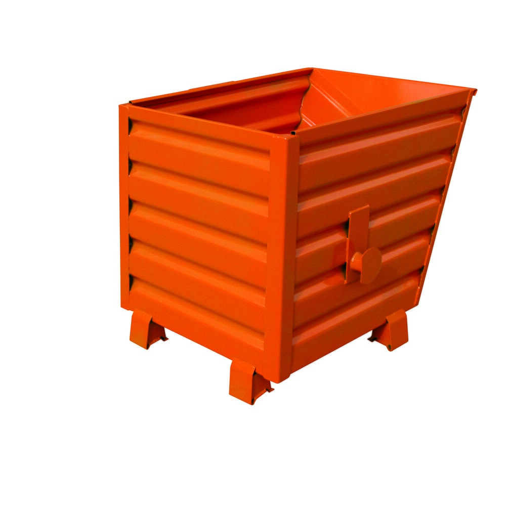 Illustration du produit: Eichinger® Benne empilable, 500 kg, 300 litres, orangé pur