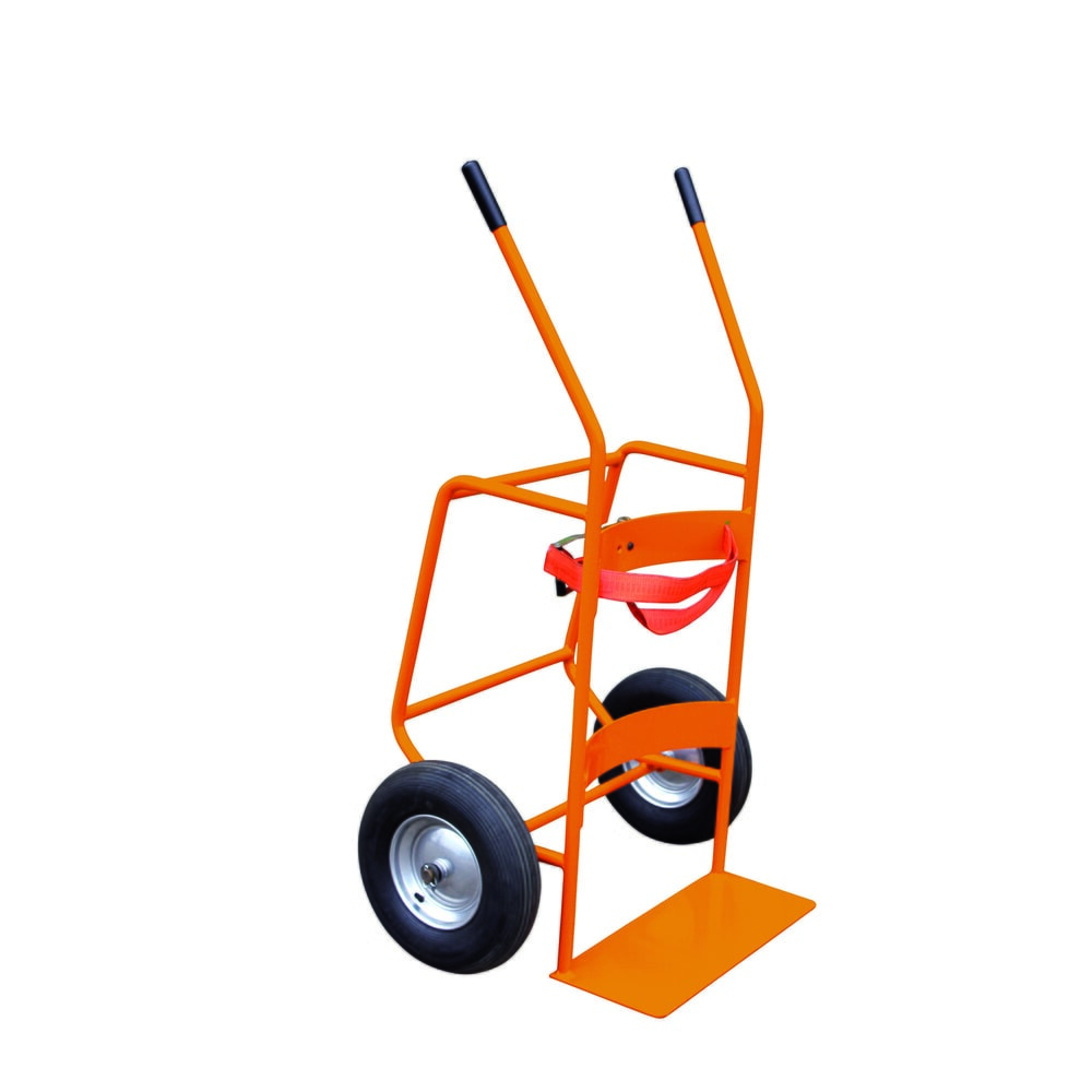 N° de l'image du produit 1 : Eichinger® Chariot porte-fût à pneus gonflables, orangé pur