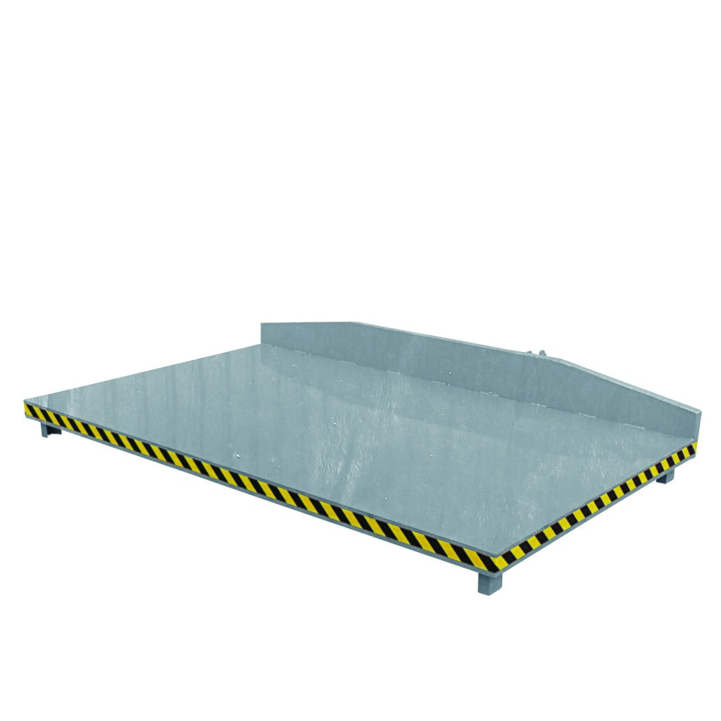 Eichinger® Plate-forme de collecte, Lxl 4 000 x 1 790 mm, galvanisée à chaud Illustration du produit: Eichinger® Plate-forme de collecte, Lxl 4 000 x 1 790 mm, galvanisée à chaud