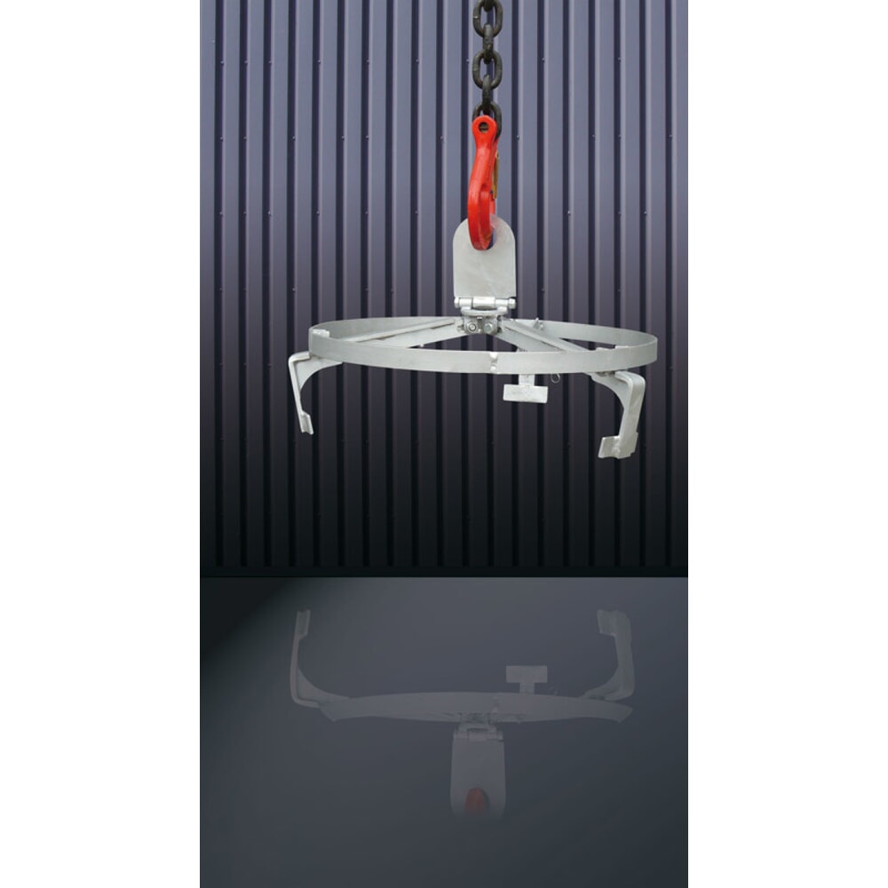 Illustration du produit: Eichinger® Traverse porte-fûts pour grue, 1 fût galvanisée à chaud