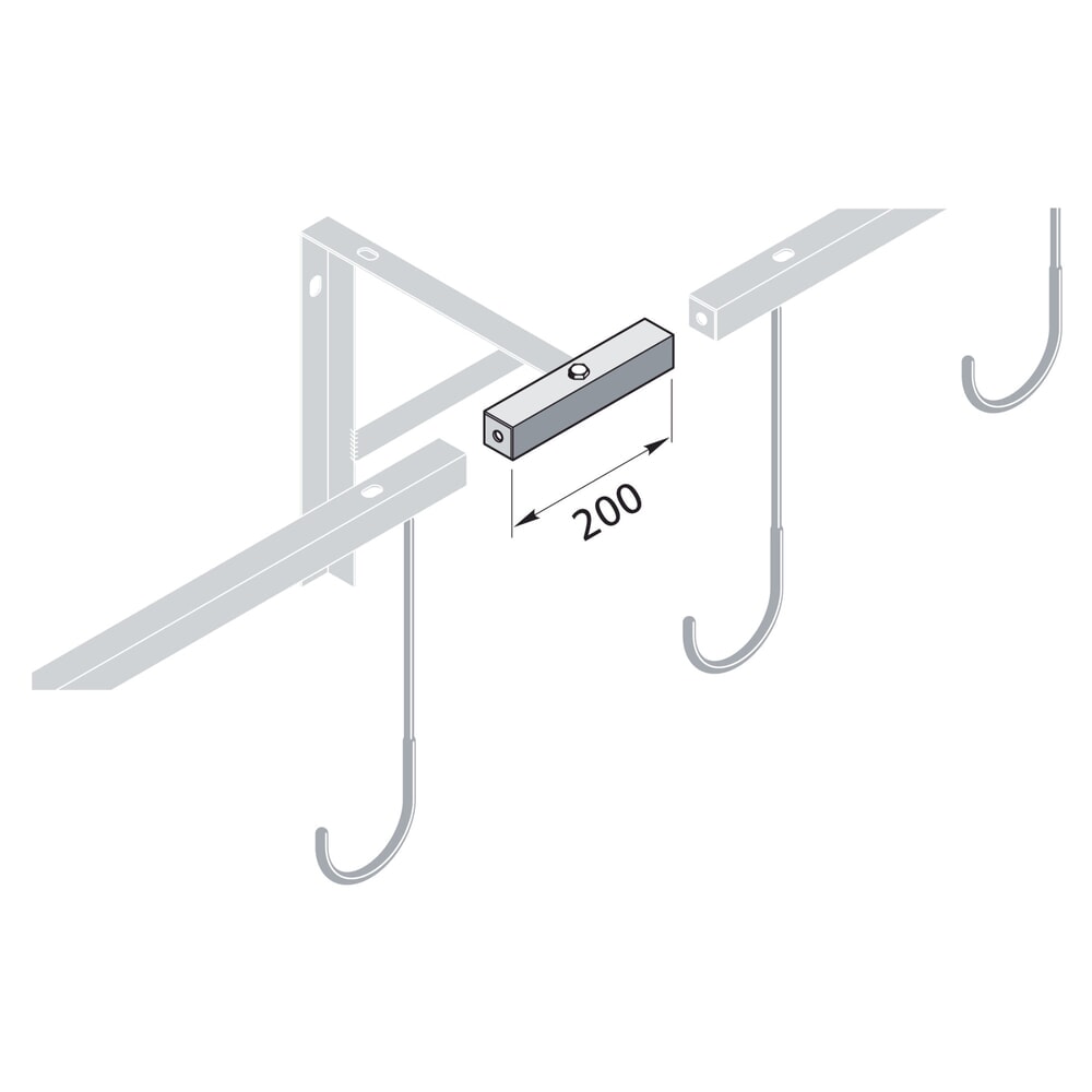 Illustration du produit: Elément de connexion pour parkers suspendus en rangée