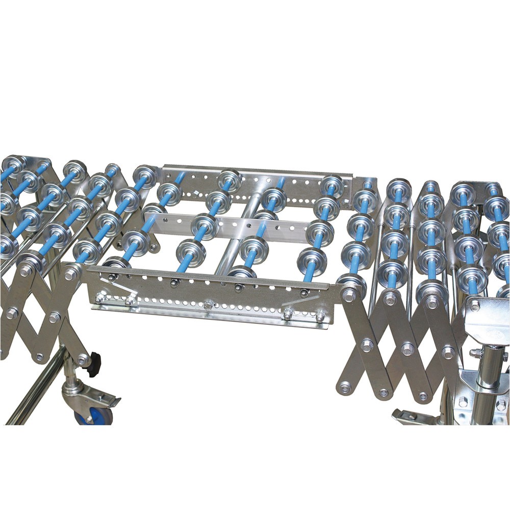 Illustration du produit: Élément de connexion pour convoyeur à roulettes à ciseaux, largeur 600 mm
