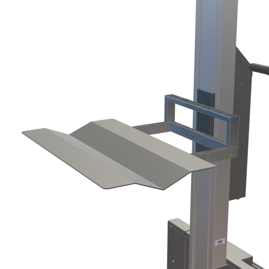 N° de l'image du produit 2 : Élévateur HOVMAND avec plate-forme Wave pour bobines jusqu’à 50 kg, hauteur d’élévation 1 242 mm, capacité de charge 80 kg