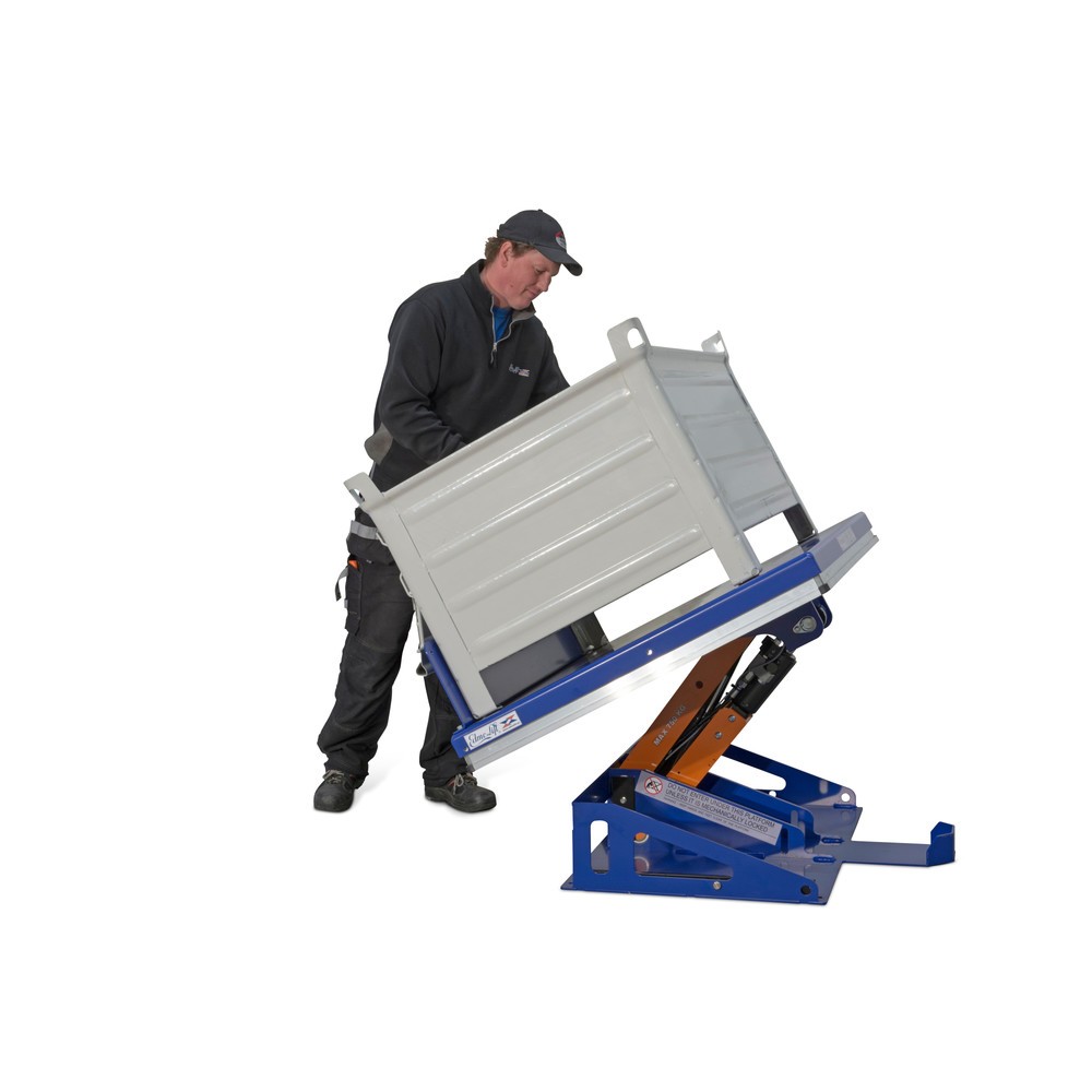 N° de l'image du produit 4 : Élévateur inclinable EdmoLift® avec plate-forme fermée, levée standard 235 x 550 mm, capacité de charge 750 kg