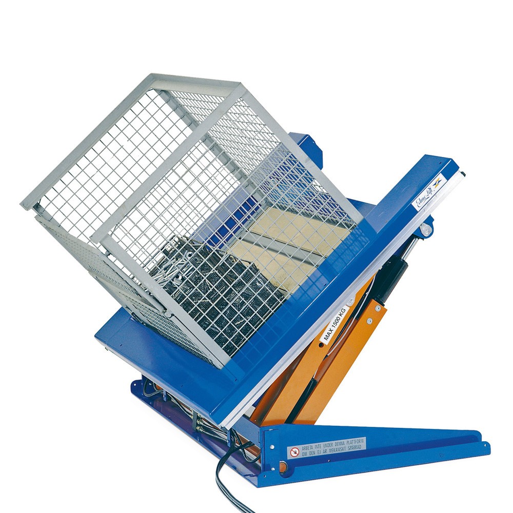 Illustration du produit: Élévateurs inclinables EdmoLift® avec plate-forme en U, l x P 1 050 x 1 200 mm, capacité de charge 1 500 kg