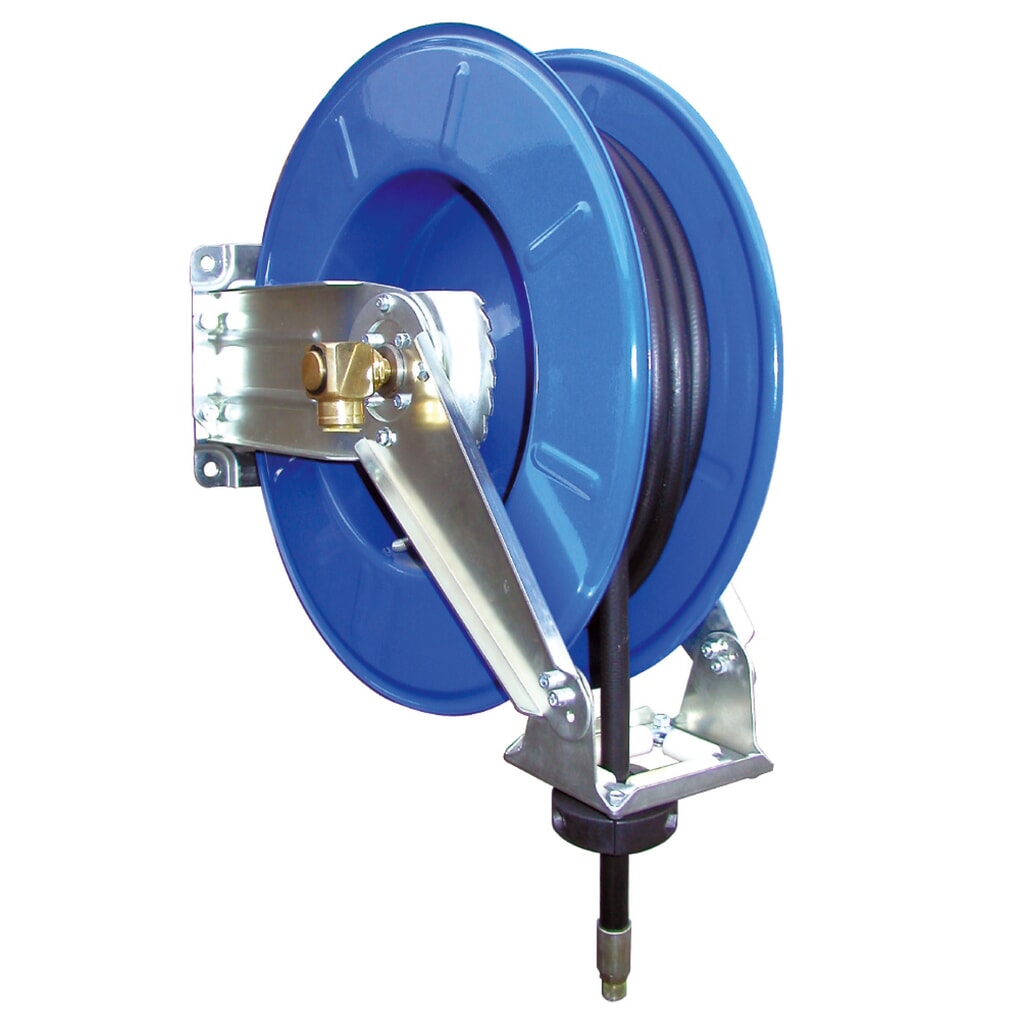 Enrouleur pour flexible pour air et eau jusqu’à 20 bar, longueur de flexible 15 m, filetage 3/8" Illustration du produit: Enrouleur pour flexible pour air et eau jusqu’à 20 bar, longueur de flexible 15 m, filetage 3/8"