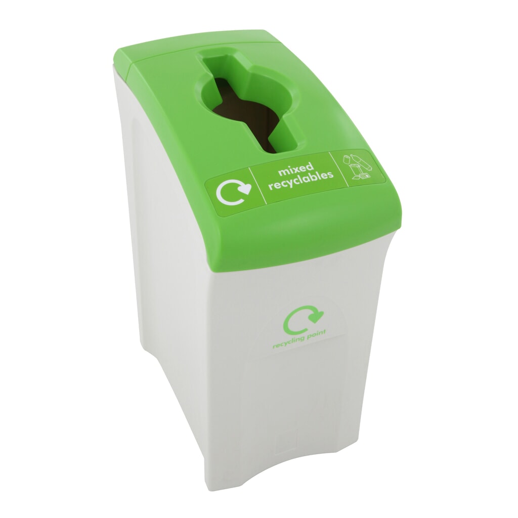 N° de l'image du produit 2 : Poubelle Mini ENVIROBIN, 55 litres, gris