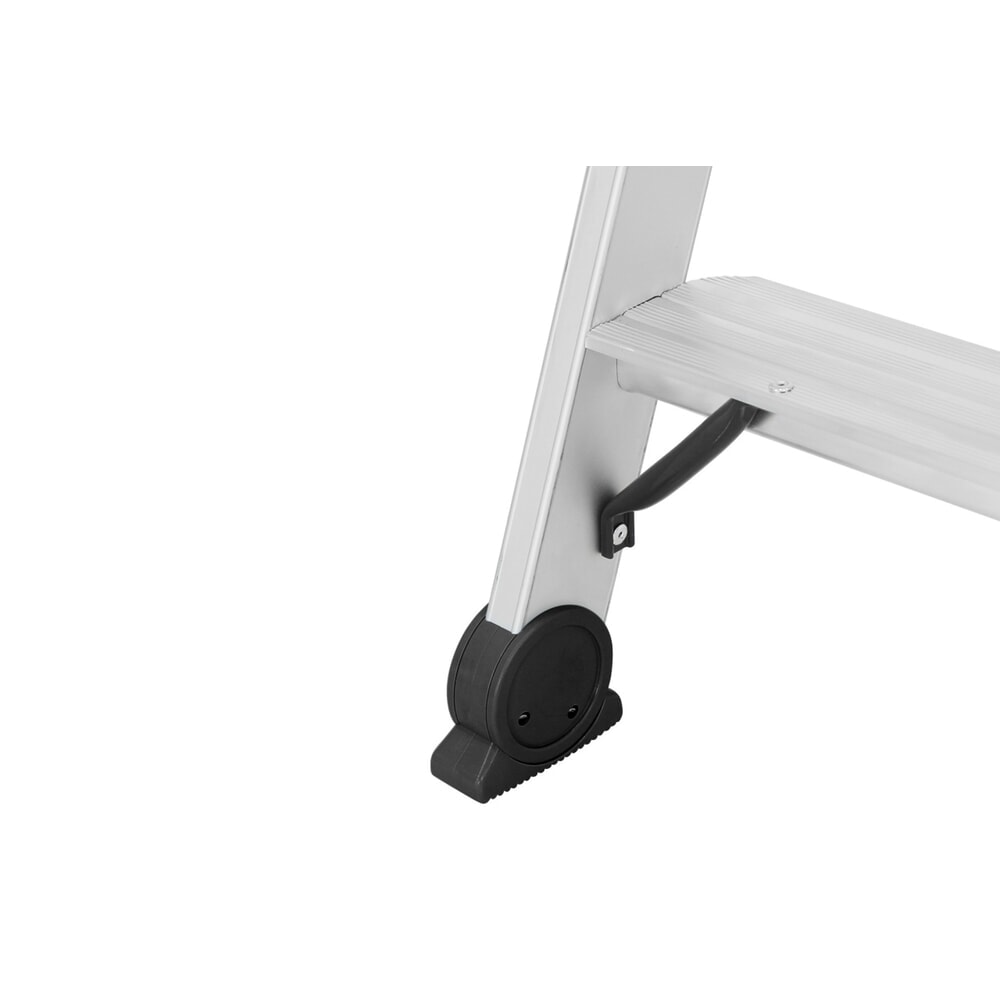 N° de l'image du produit 2 : Escabeau double à marches HYMER, bilatéral, 2 × 3 échelons, hauteur déployée 0,19 m