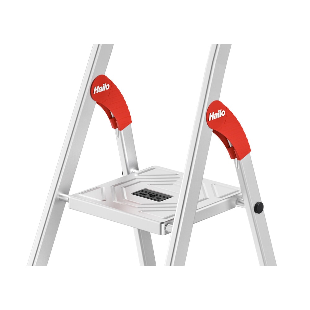 N° de l'image du produit 7 : Escabeau double à marches Hailo ComfortLine, hauteur de travail 0,63 m