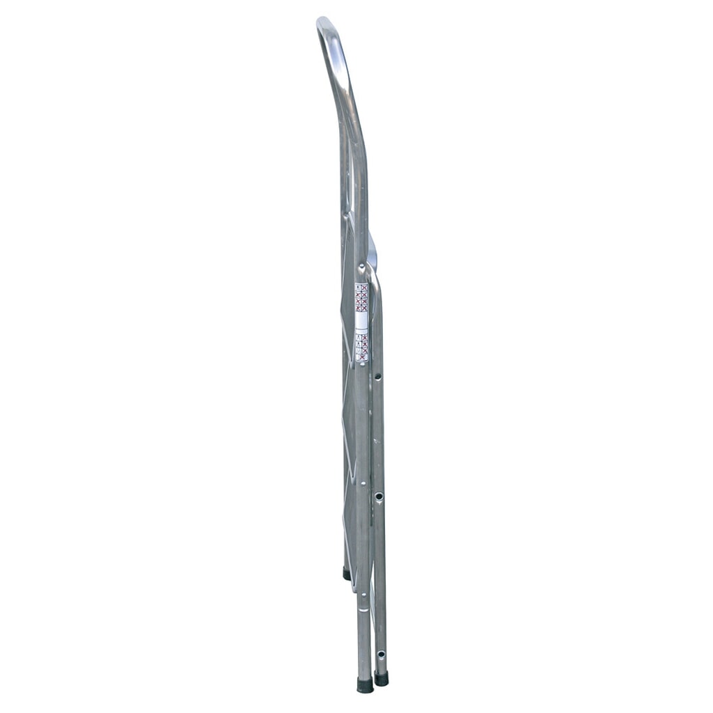 Escabeau pliant de sécurité KRAUSE® avec arceau haut, hauteur déployée 0,50 m N° de l'image du produit 5 : Escabeau pliant de sécurité KRAUSE® avec arceau haut, hauteur déployée 0,50 m