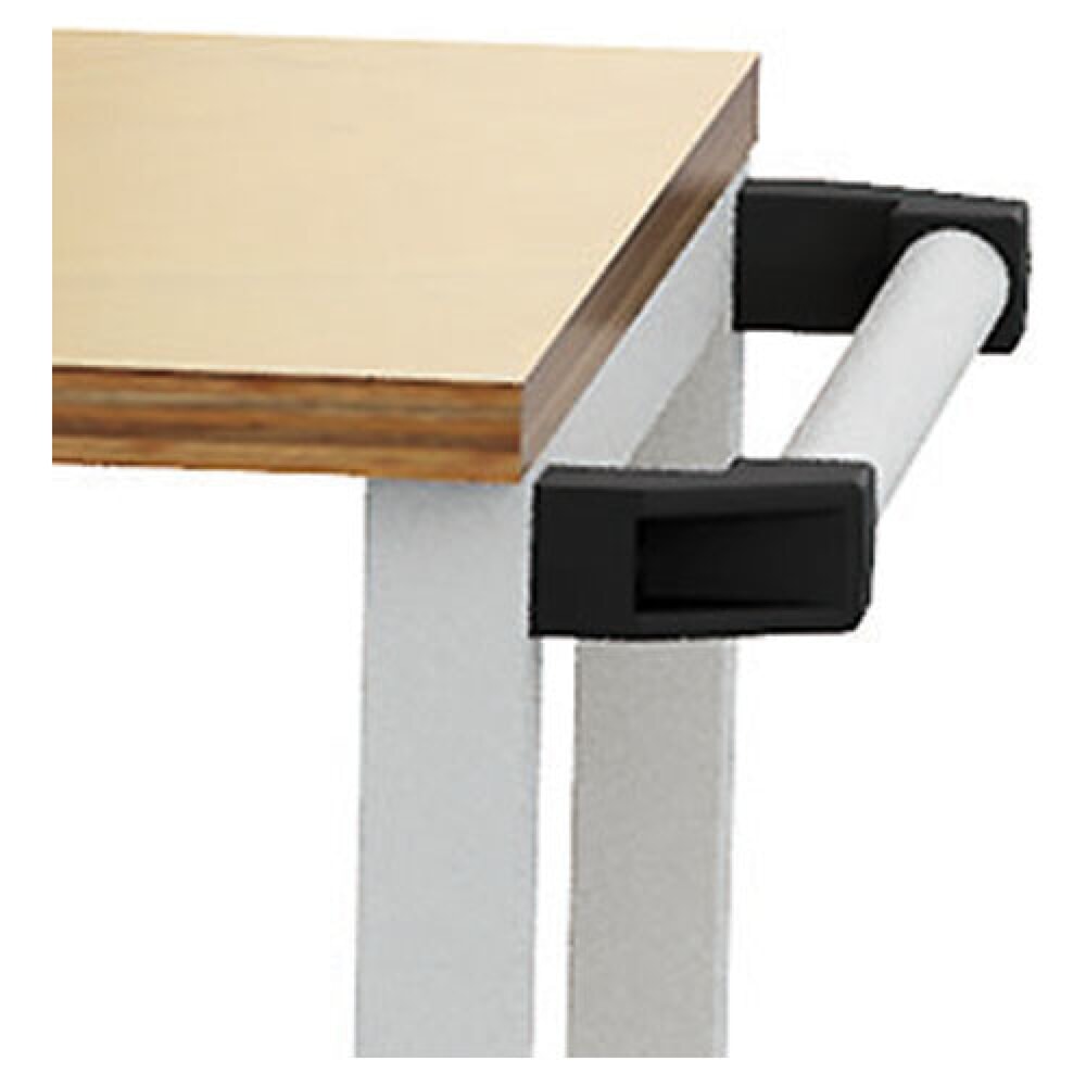 N° de l'image du produit 4 : Établi mobile R 18-16 Bedrunka+Hirth, H x l x P 880 x 1 200 x 540 mm, gris clair, 1 tablette