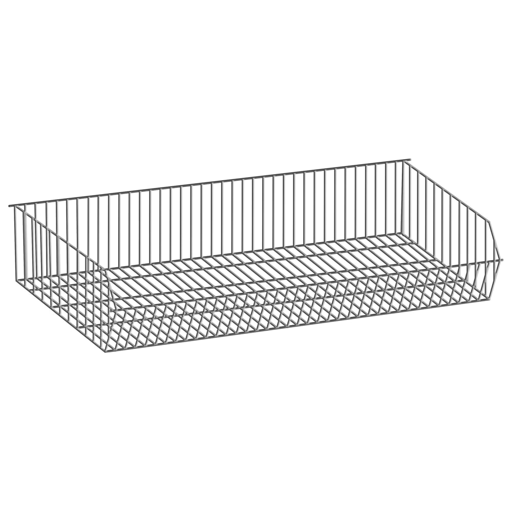 Illustration du produit: Étagère à paniers pour rayonnage à tablettes SCHULTE avec paniers à mailles grossières, lxP 1000 x 500 mm