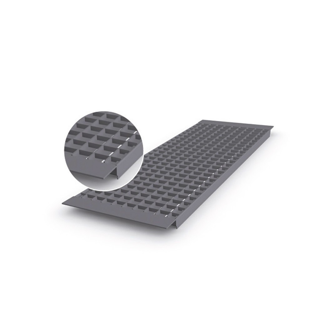 N° de l'image du produit 1 : Étagère grillagée pour rayonnage à palettes, insérée, Lx P 1.900 x 1.100 mm, charge par tablette 1.080 kg, mailles 44 x 66 mm