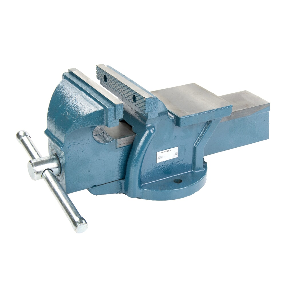 Étau Steinbock®, fixe, en fonte robuste, largeur de mors 125 mm N° de l'image du produit 4 : Étau Steinbock®, fixe, en fonte robuste, largeur de mors 125 mm