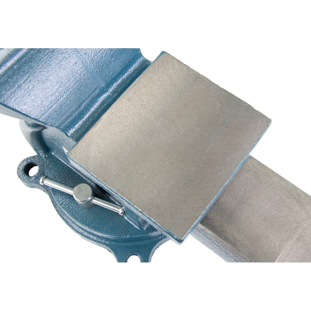 N° de l'image du produit 2 : Étau Steinbock®, rotatif et verrouillable, en fonte robuste, largeur de mors 100 mm