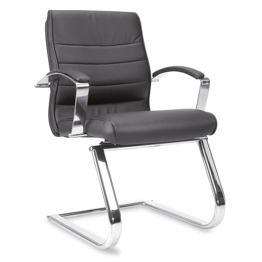 Illustration du produit: Fauteuil visiteur Topstar® Business Pro, bâti + accoudoirs chromés, noir