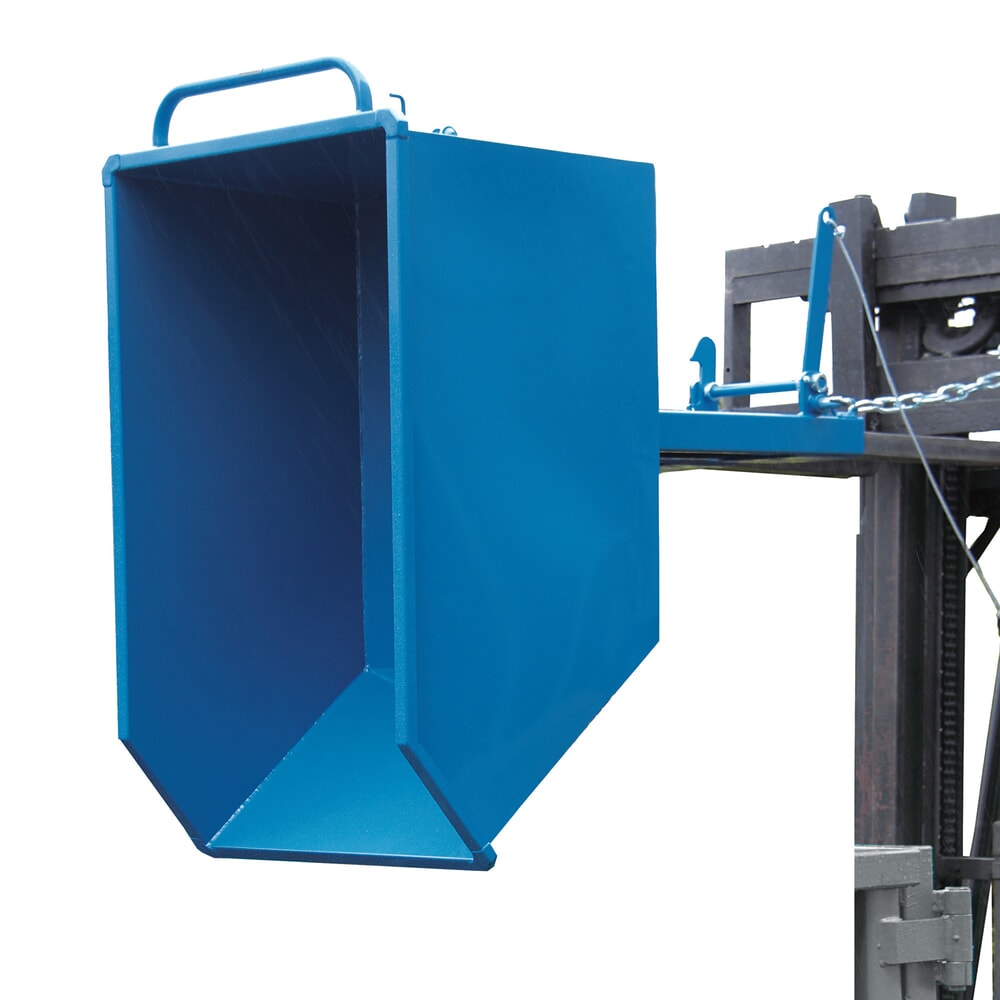 N° de l'image du produit 1 : fetra® Benne basculante à roulettes, volume 0,3 m³