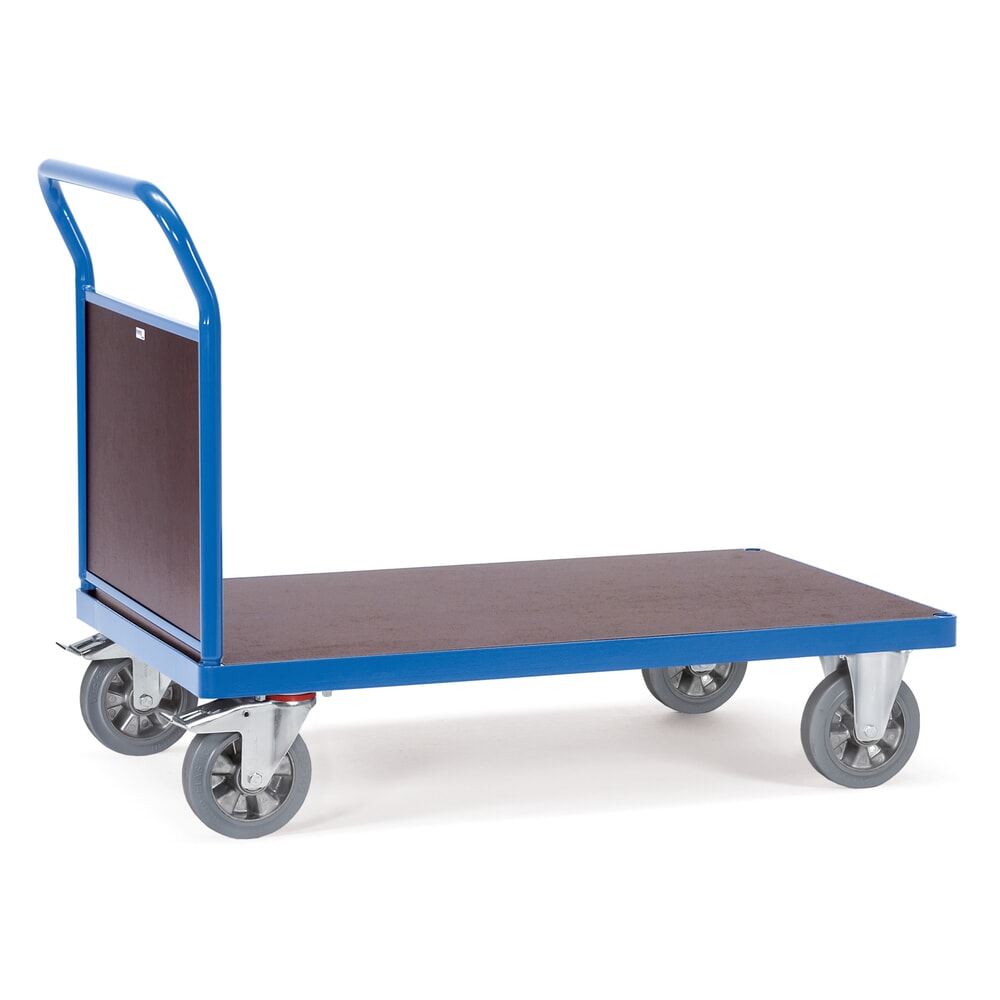Illustration du produit: fetra® Chariot à plate-forme pour charges lourdes avec face avant, surface de chargement lxP 700 x 1 000 mm