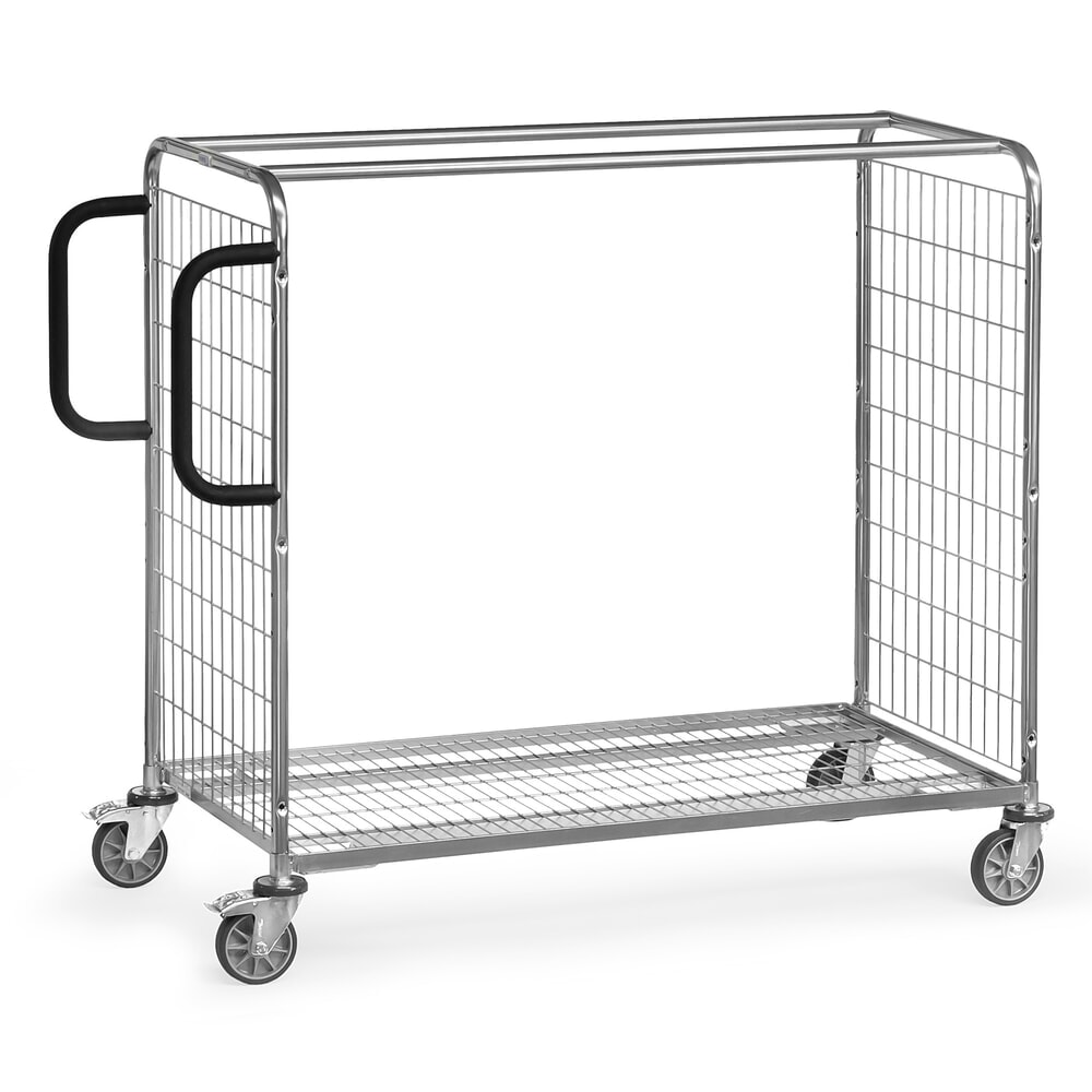 Illustration du produit: Chariot de préparation de commandes fetra®, haut. x larg. x prof. 1 225 x 690 x 1 491 mm, capacité de charge 300 kg