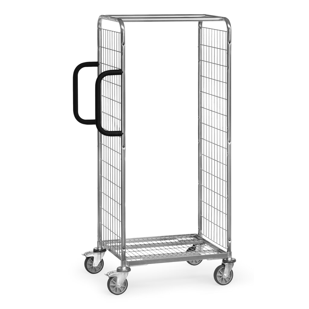 Chariot de préparation de commandes fetra®, haut. x larg. x prof. 1 625 x 590 x 891 mm, capacité de charge 200 kg Illustration du produit: Chariot de préparation de commandes fetra®, haut. x larg. x prof. 1 625 x 590 x 891 mm, capacité de charge 200 kg