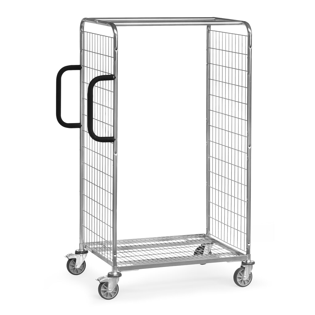 Illustration du produit: Chariot de préparation de commandes fetra®, haut. x larg. x prof. 1 625 x 690 x 1 091 mm, capacité de charge 300 kg