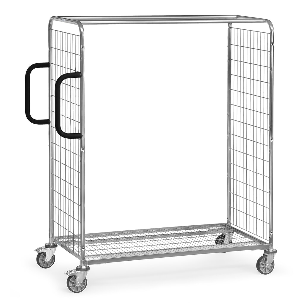 Illustration du produit: Chariot de préparation de commandes fetra®, haut. x larg. x prof. 1 625 x 690 x 1 491 mm, capacité de charge 300 kg