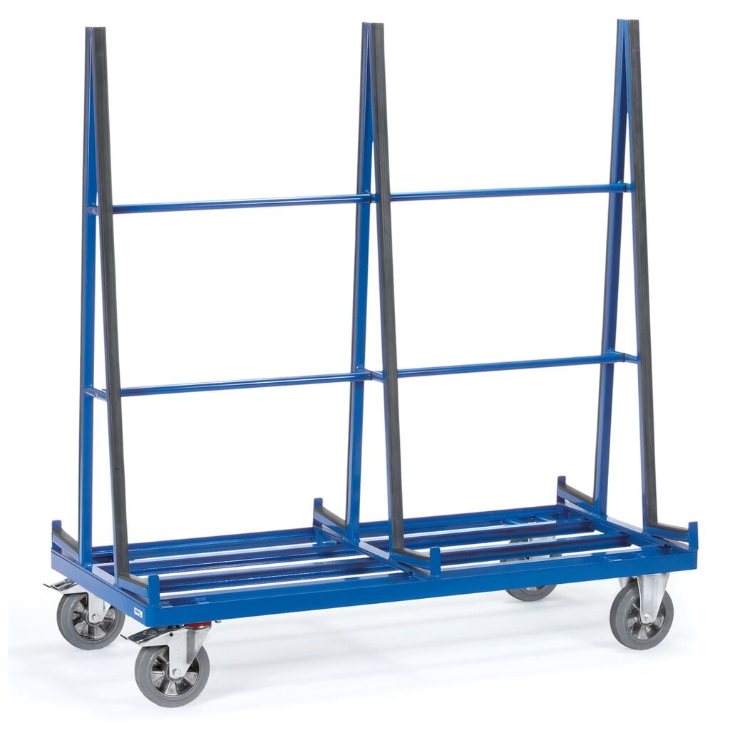 Illustration du produit: fetra® Chariot porte-panneaux, 2 faces, HxlxP 1 783 x 1 276 x 800 mm