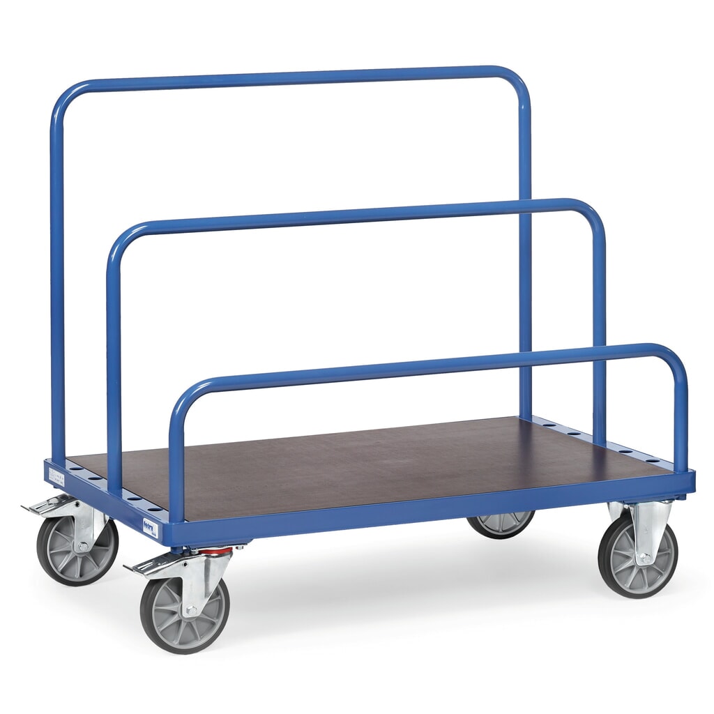 fetra® Chariot porte-panneaux, sans arceaux, surface de chargement lxP 1 200 x 800 mm, capacité de charge 750 kg N° de l'image du produit 3 : fetra® Chariot porte-panneaux, sans arceaux, surface de chargement lxP 1 200 x 800 mm, capacité de charge 750 kg
