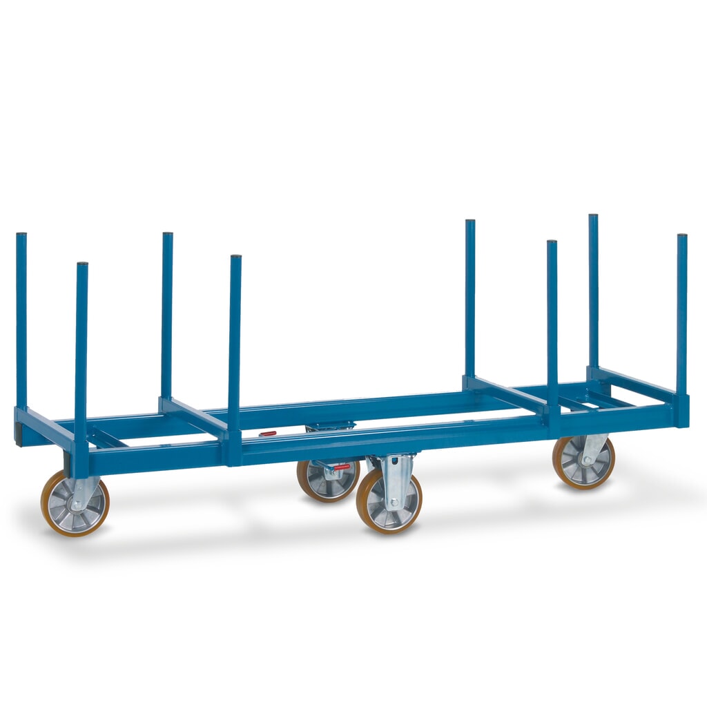 fetra® Chariot pour charges longues, longueur 2 000 mm, capacité de charge 1 500 kg Illustration du produit: fetra® Chariot pour charges longues, longueur 2 000 mm, capacité de charge 1 500 kg