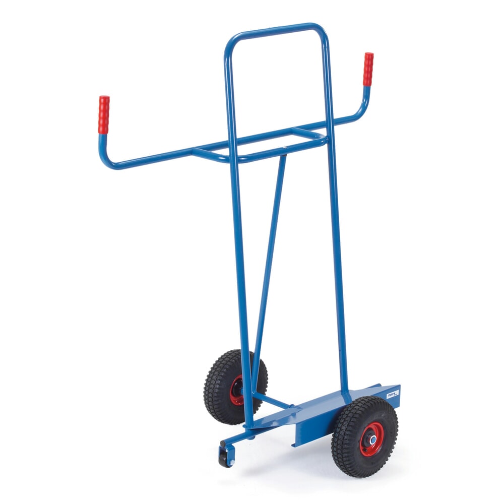 Illustration du produit: fetra® Diable porte-panneaux, capacité de charge 400 kg, pneumatiques à bandage plein, standard