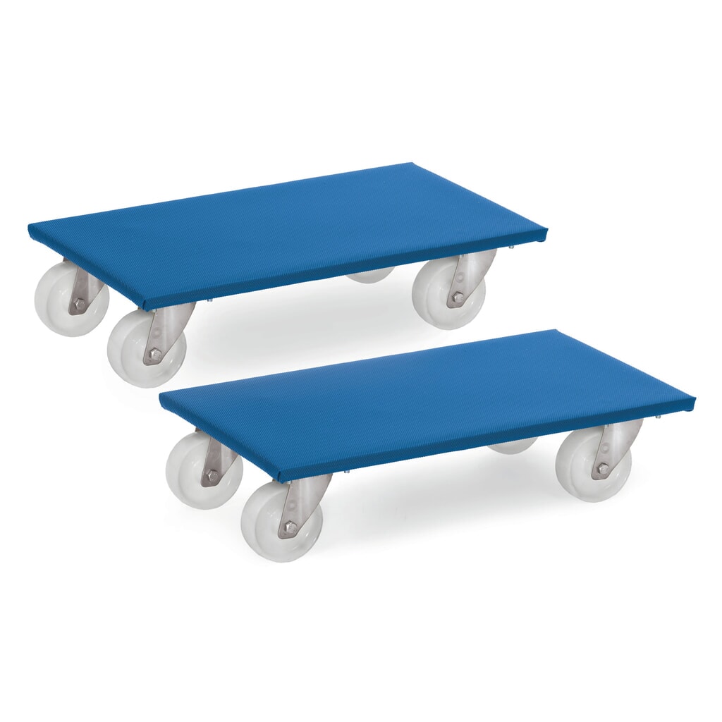 fetra® Rouleur pour meubles, capacité de charge 350 kg, roues en polyamide, 2 pces/UV Illustration du produit: fetra® Rouleur pour meubles, capacité de charge 350 kg, roues en polyamide, 2 pces/UV