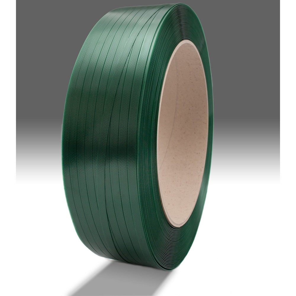 Illustration du produit: Feuillard de cerclage GreenWave en PET, gaufré, 15,5 x 0,9 mm