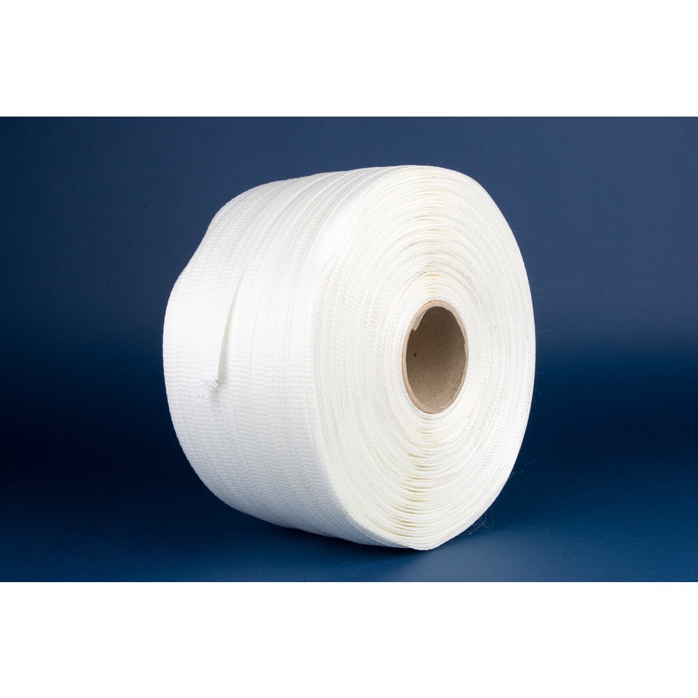 Illustration du produit: Feuillard de cerclage en polyester, tissé, largeur de bande 16 mm