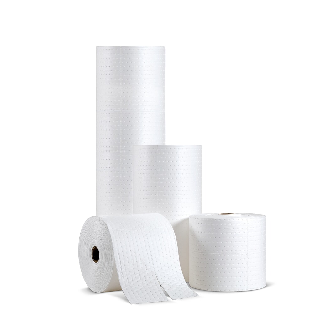 Illustration du produit: Feutre absorbant Economy pour huile, Light, rouleau, Lxl 45 m x 760 mm